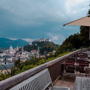 Salzburg Fortress from Stadtalm
