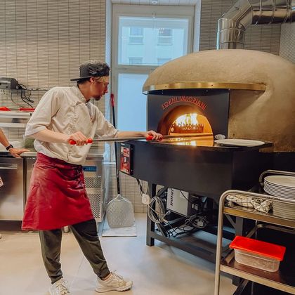 pizza making