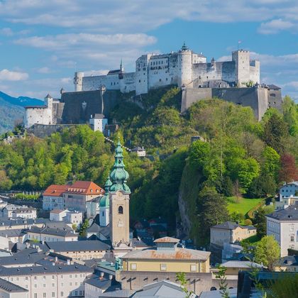 Salzburg Old-Town and Fortress Hohensalzburg