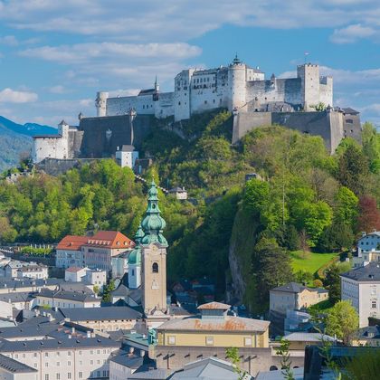Salzburg Old-Town and Fortress Hohensalzburg