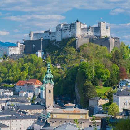 Salzburg Old-Town and Fortress Hohensalzburg