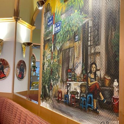 Hand-made painting