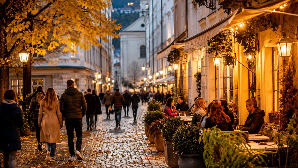 fall in old town
