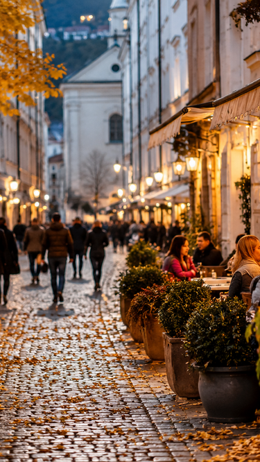 fall in old town