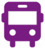 Out-of-town location accessible by public transportation